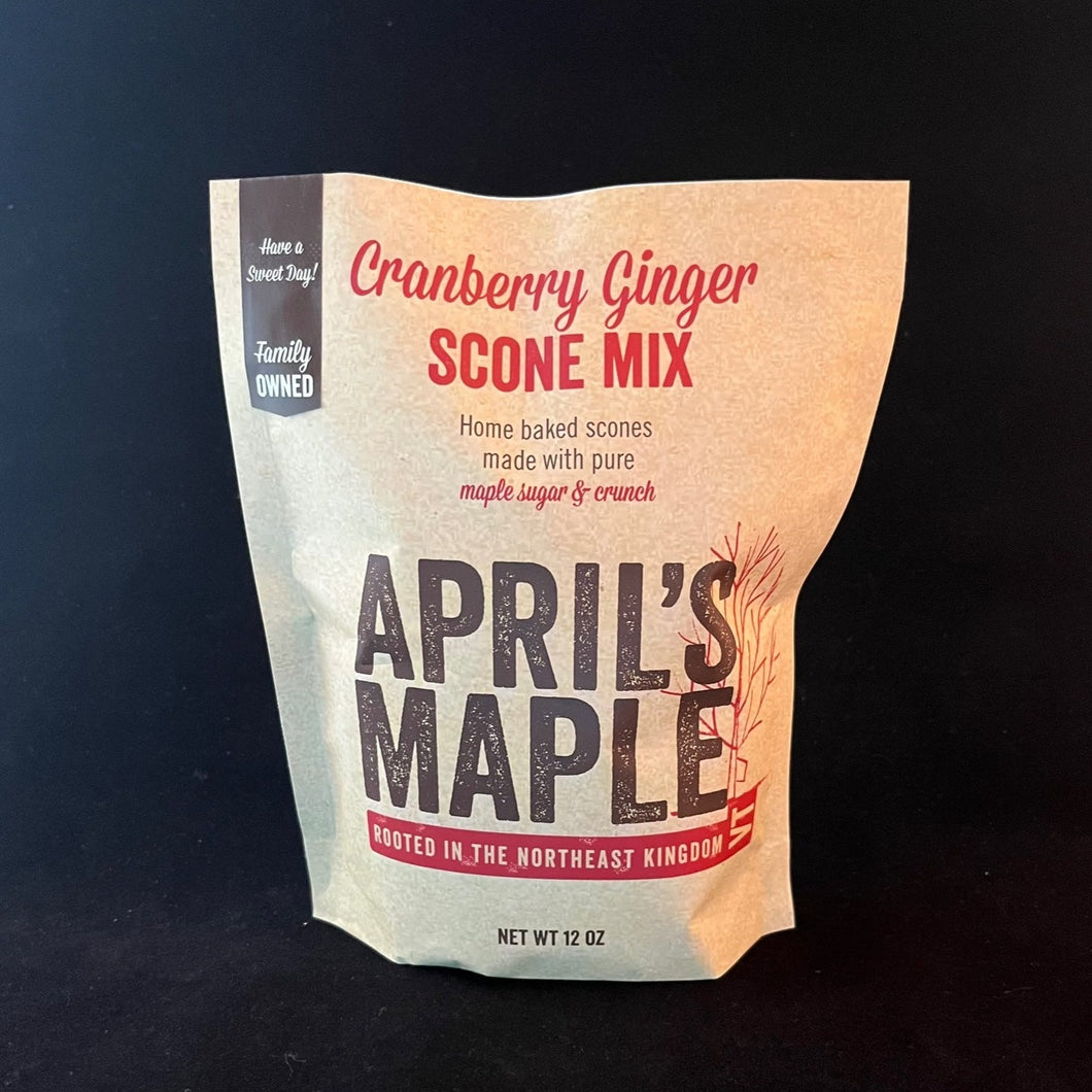 Cranberry Ginger Maple Crunch Scone Mix