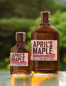 Vermont Maple Syrup-Glass Flask