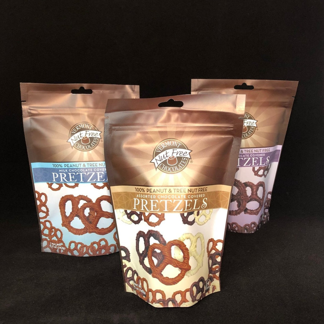 Vermont Nut Free Chocolate Covered Pretzels
