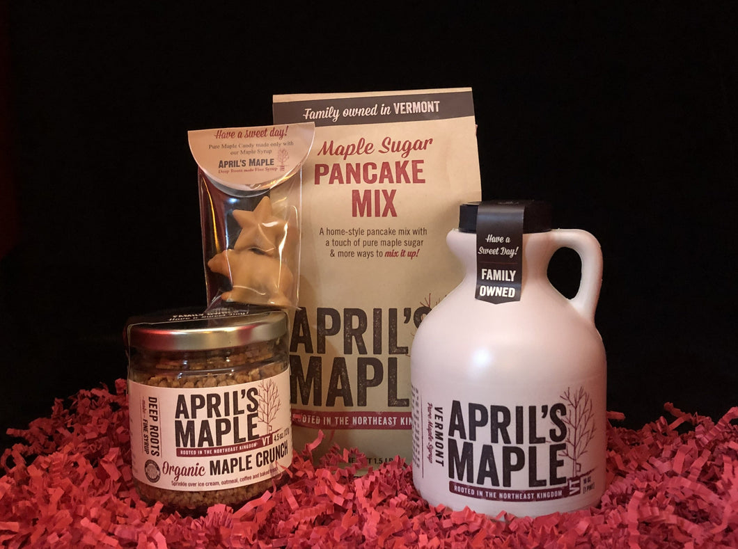 April’s Maple Sunday Morning (traditional or Gluten Free)